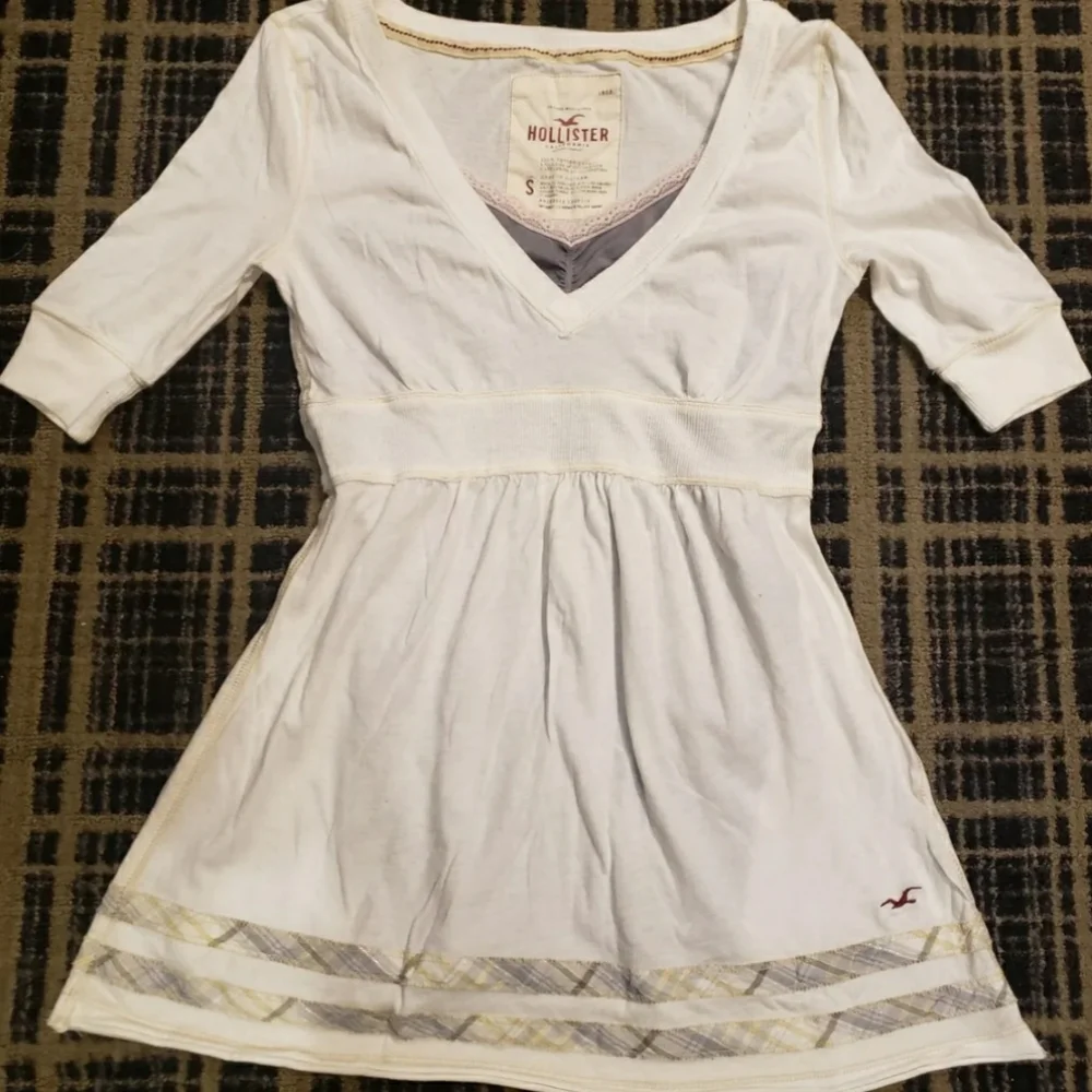 Hollister | Tops | Y2k Hollister 34 Sleeve Babydoll Top | Poshmark